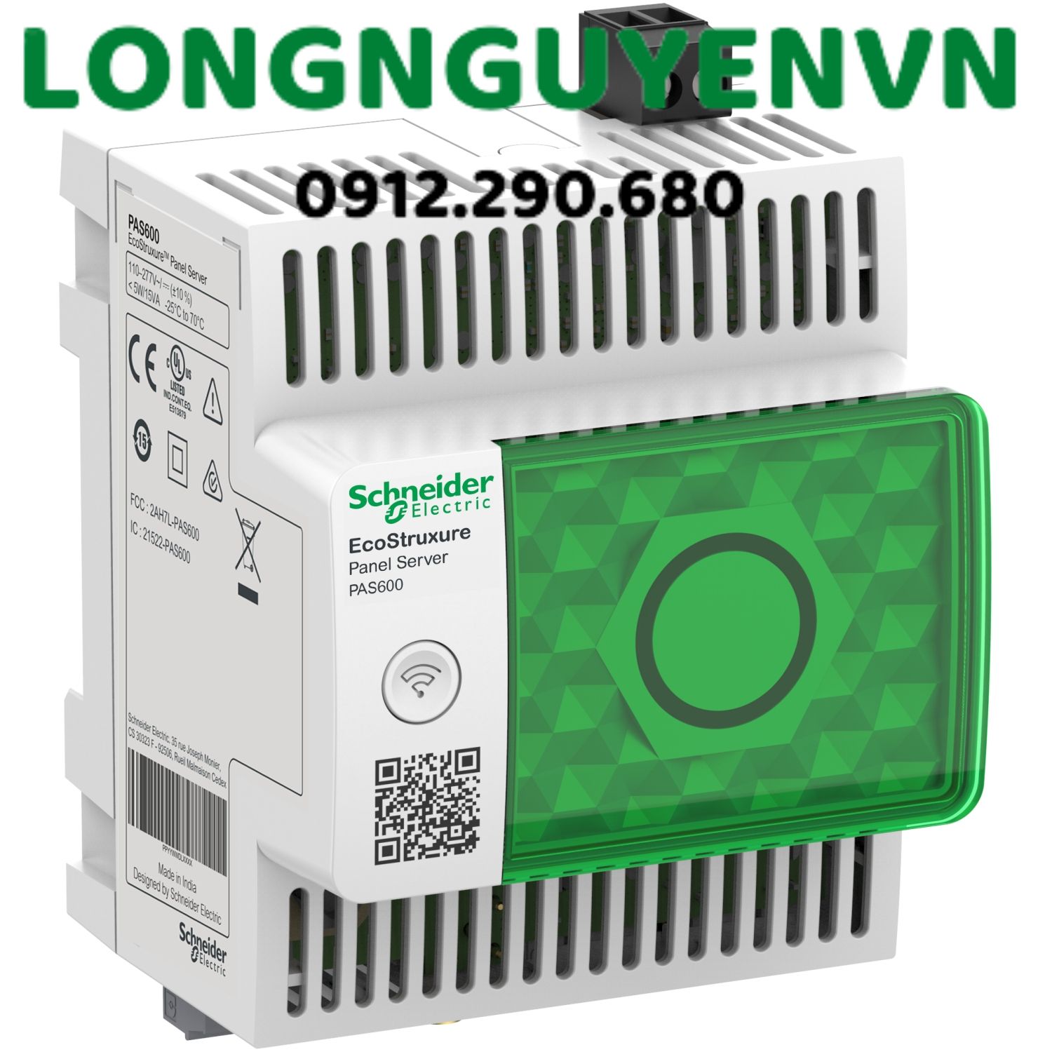 Máy chủ bảng điều khiển EcoStruxure - cổng modbus không dây đa năng, bộ tập trung 24 VDC